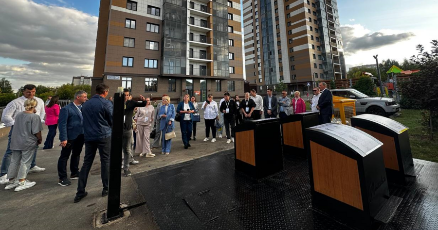 Представители УК «ПЖКХ» провели экскурсию для гостей конференции по ТКО на объекты захоронения и сортировки отходов г. Казани  